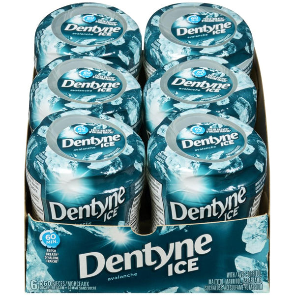 Dentyne Ice Avalanche Bottles 60 pc