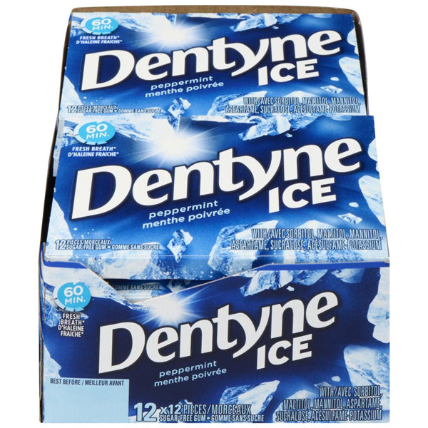 Dentyne Ice Peppermint 12 pc