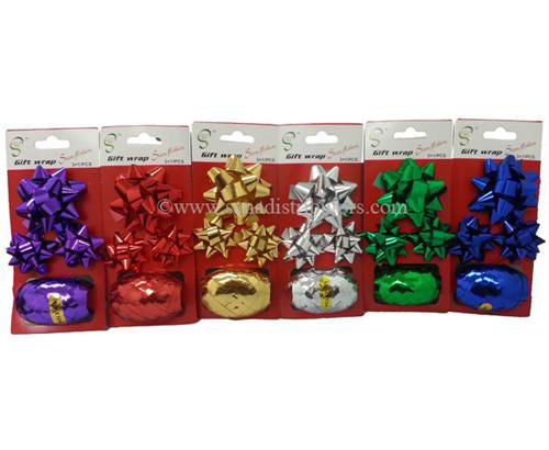Gift Wrap 3-FLOWER + Ribbon