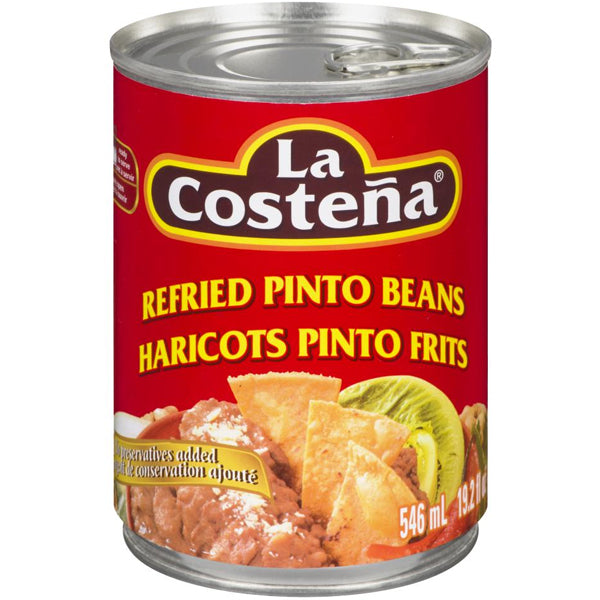La Costena Refried Pinto Beans 546 mL