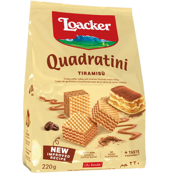 Loacker Quadratini Tiramisu 220 g