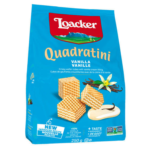 Loacker Quadratini Vanilla Lg 250 g