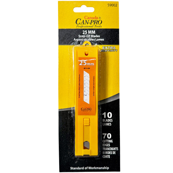 Can-pro Silver Snap-off Blades 25MM