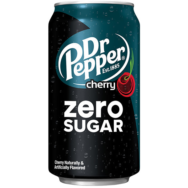 Dr Pepper Us Zero Cherry Sugar 355 mL