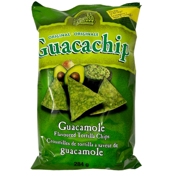 El Sabroso Guacamole Chips 284 g