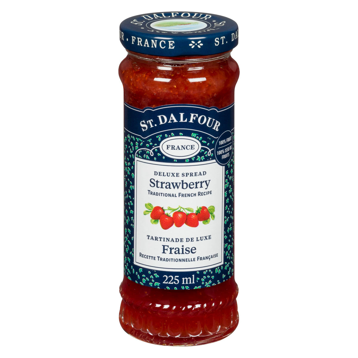 St Dalfour Strawberry Spread 225 mL