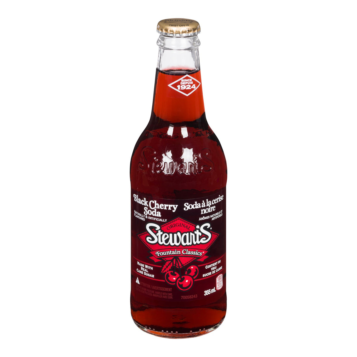 Stewarts Black Cherry 355 mL