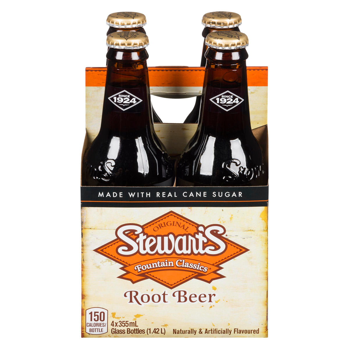 Stewarts Root Beer 4x355 mL