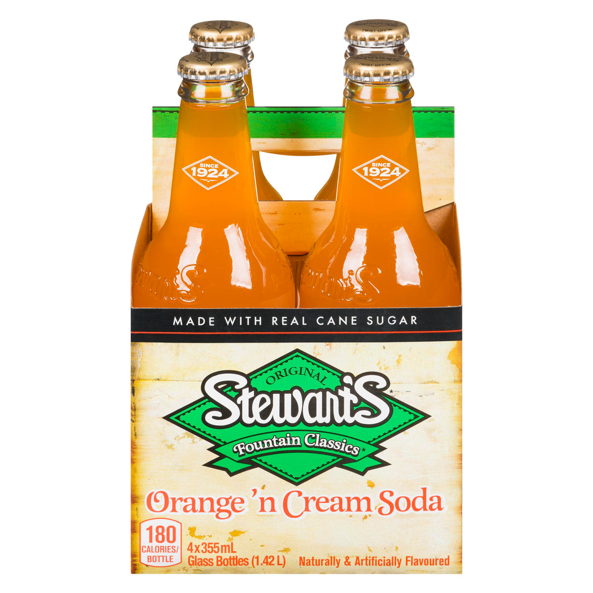 Stewarts Orange and Cream 4x355 mL