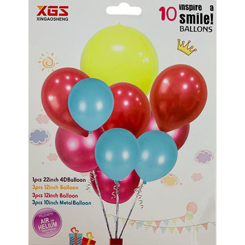 Foil Balloon 10 pcs