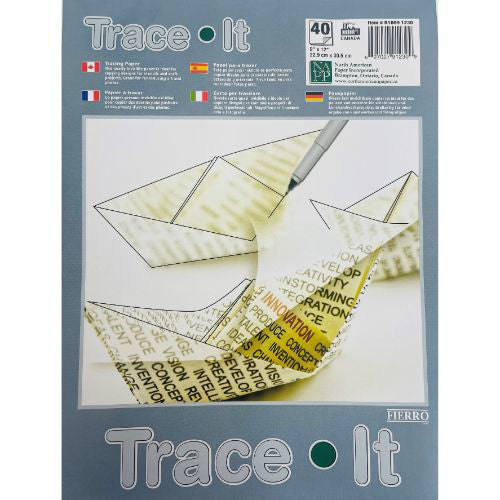 Tracing/sketch Pad 9x12"/40