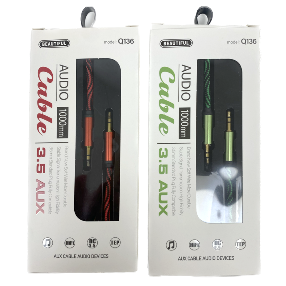 Stereo 3.5 Aux Cable 1000 mm