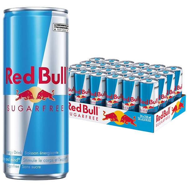 Red Bull Sugar Free Energy Drink 250M 24x250 mL