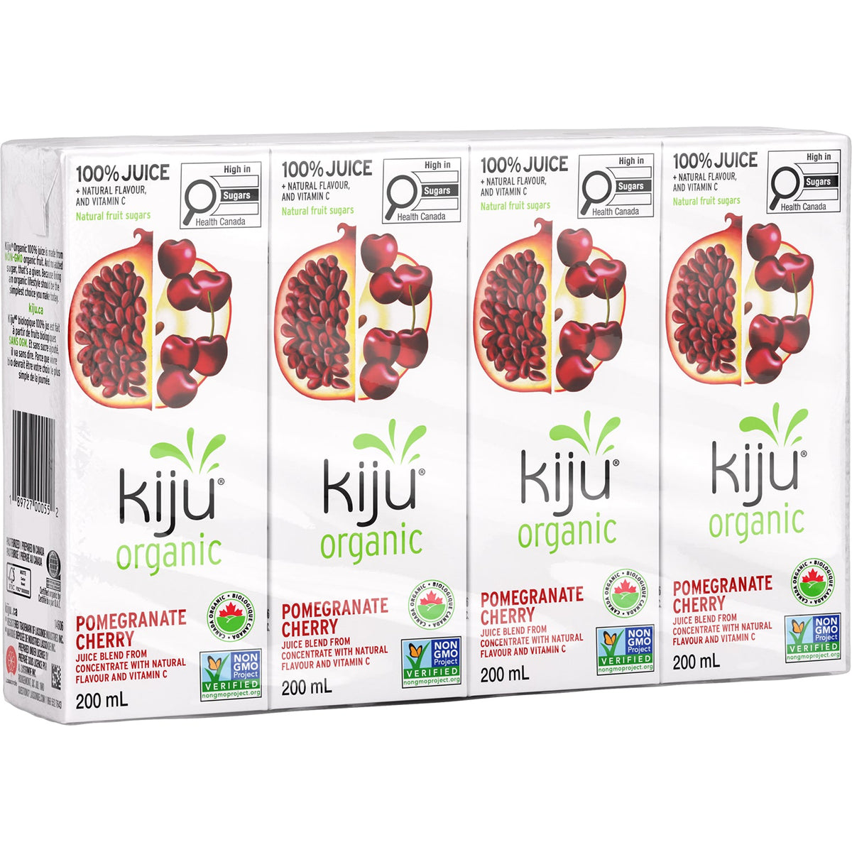 KIJU Pomegranate Cherry 4x200 mL