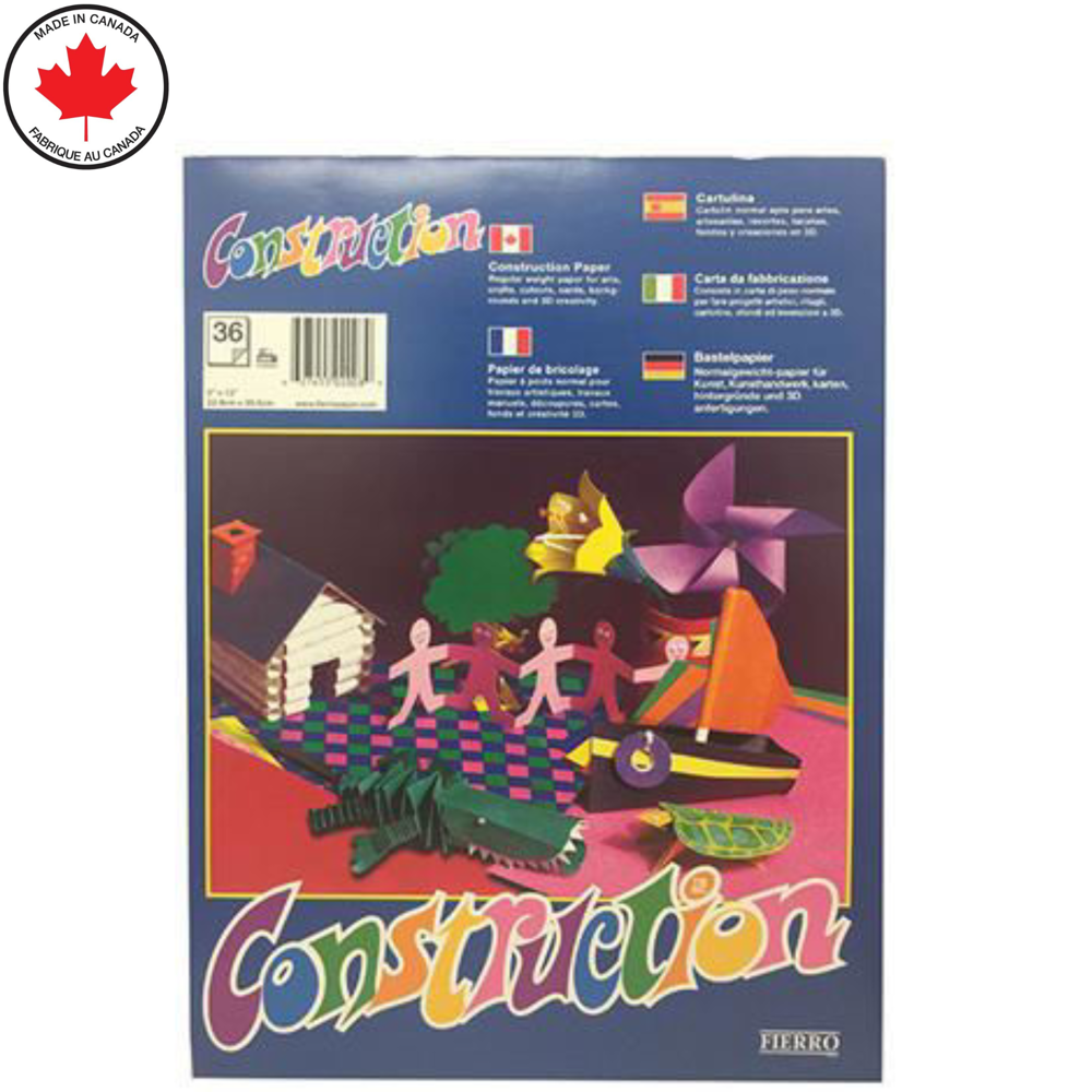 Construction Kids' N Krafts 9" X 12"/36