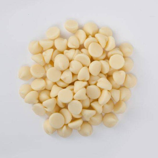 Van Leer White Premium Baking Chips 1000 ct 9.98 kg