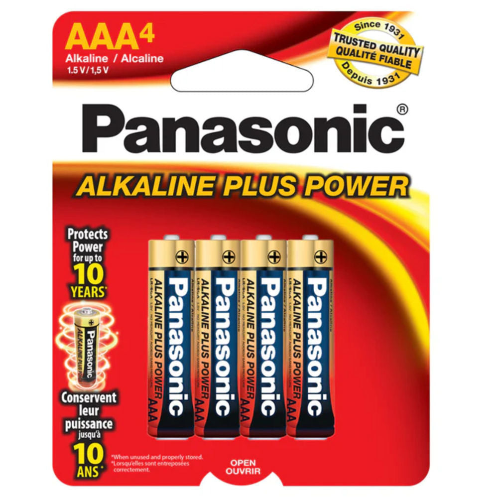 Panasonic AAA-4 Alkaline Battery