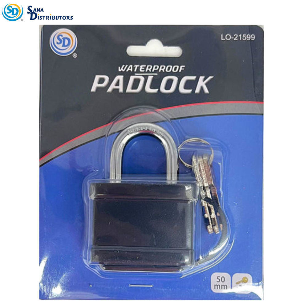SD Waterproof Padlock 50 mm (3KEYS)