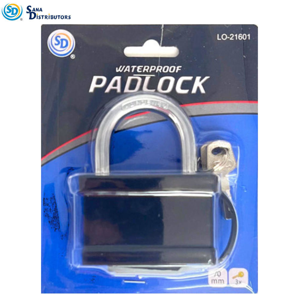SD Waterproof Padlock 70 mm (3KEYS)