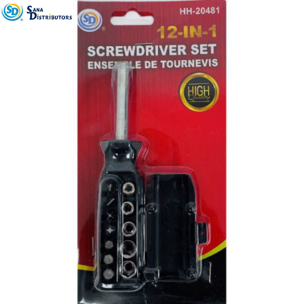 SD 12-IN-1 Screwdriver Set
