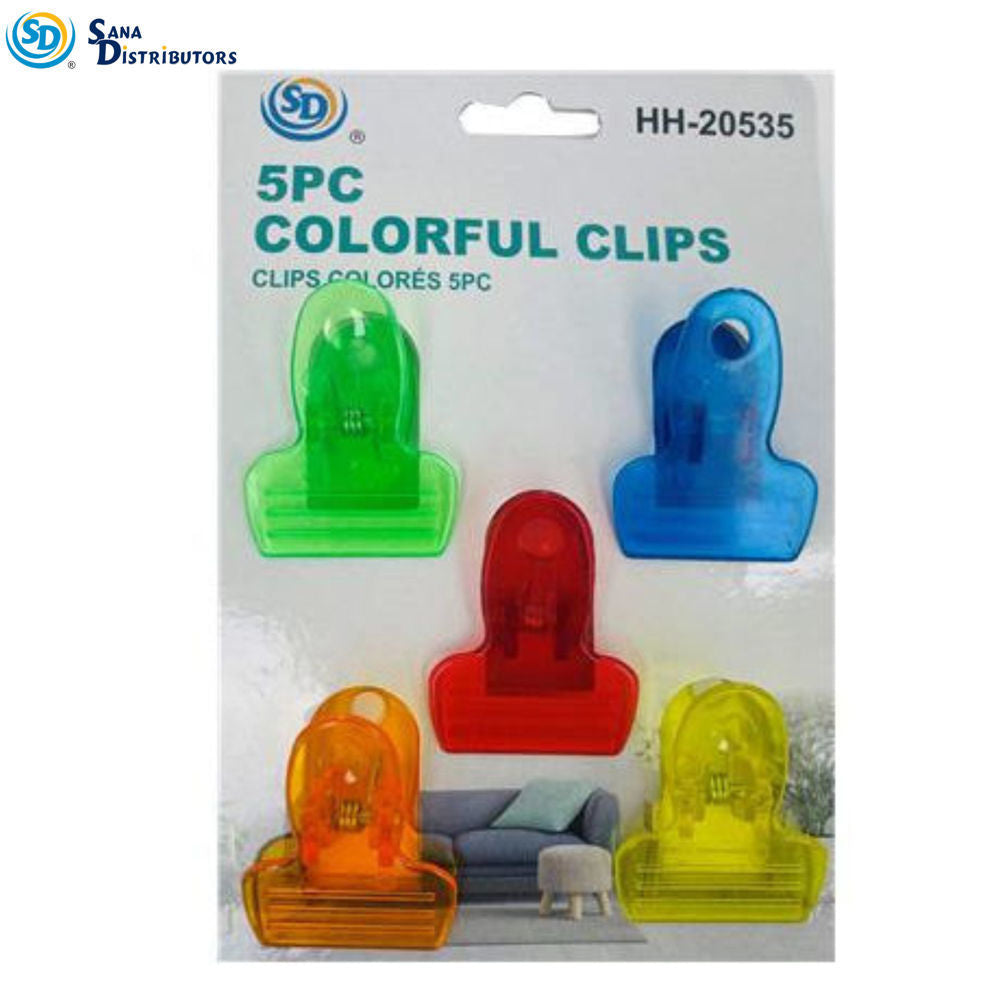 SD Colorful Clips 5 pc