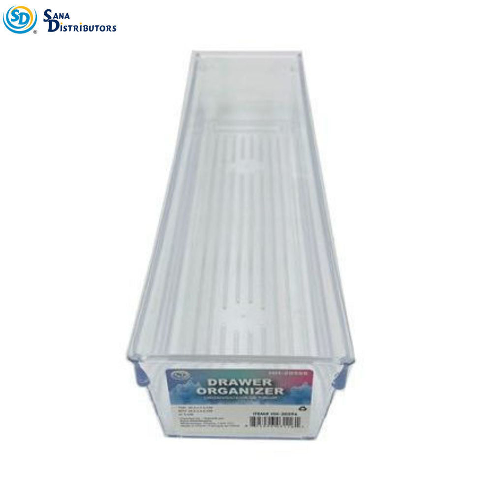 SD Clear Drawer Organizer 12.00"x1.96"