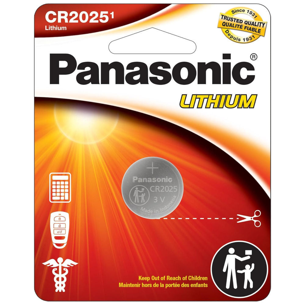 Panasonic Lithium CR2025-1PC