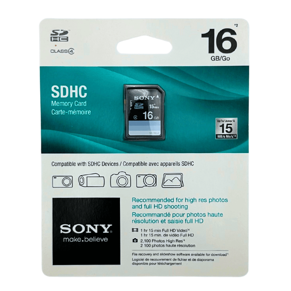 Sony SD Card 16 GB SF-16N4/TQ2/TQ1
