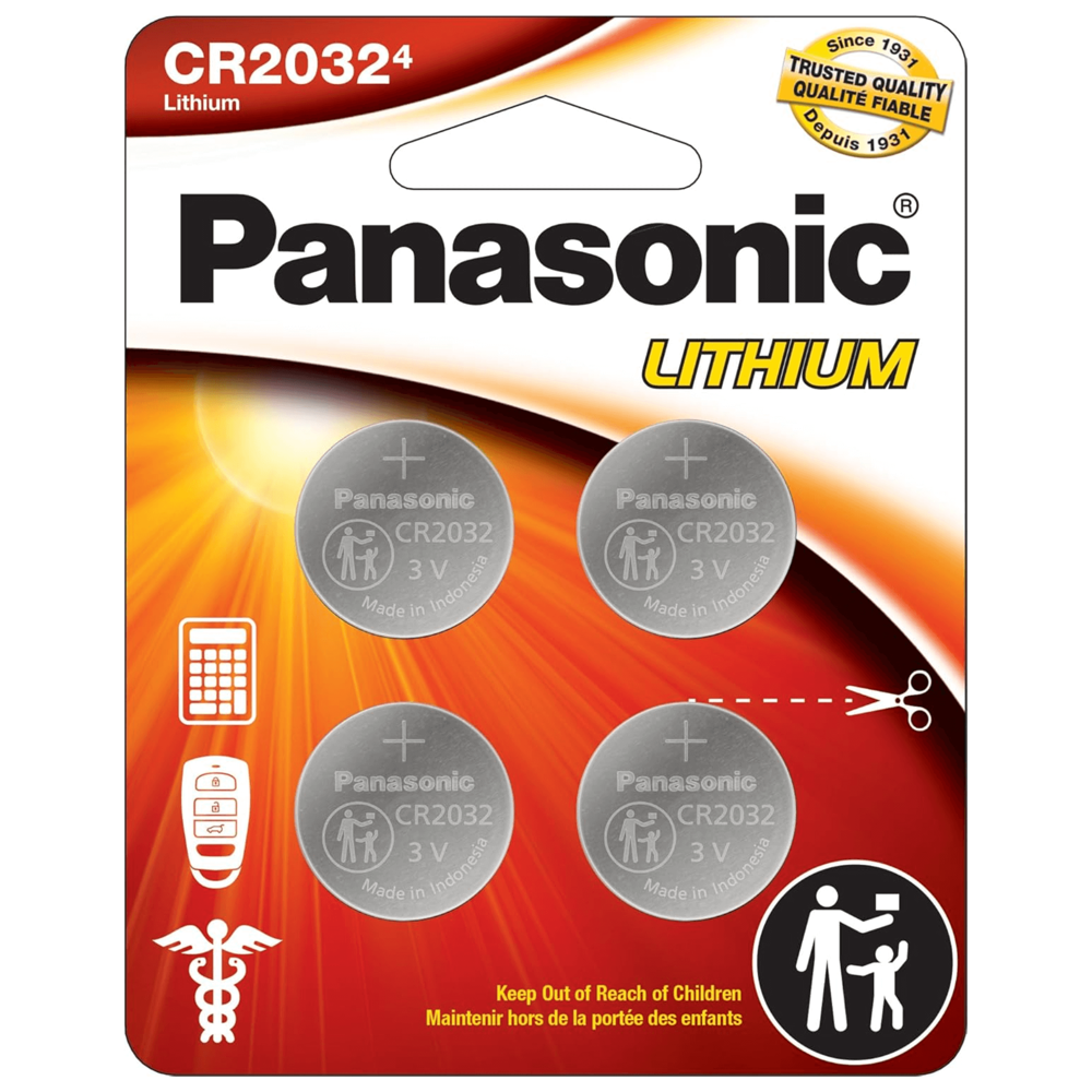 Panasonic Lithium CR2032-4PCS