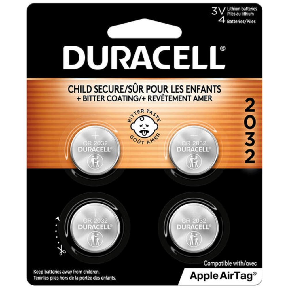 Duracell Lithium CR2032 3V 4 pcs