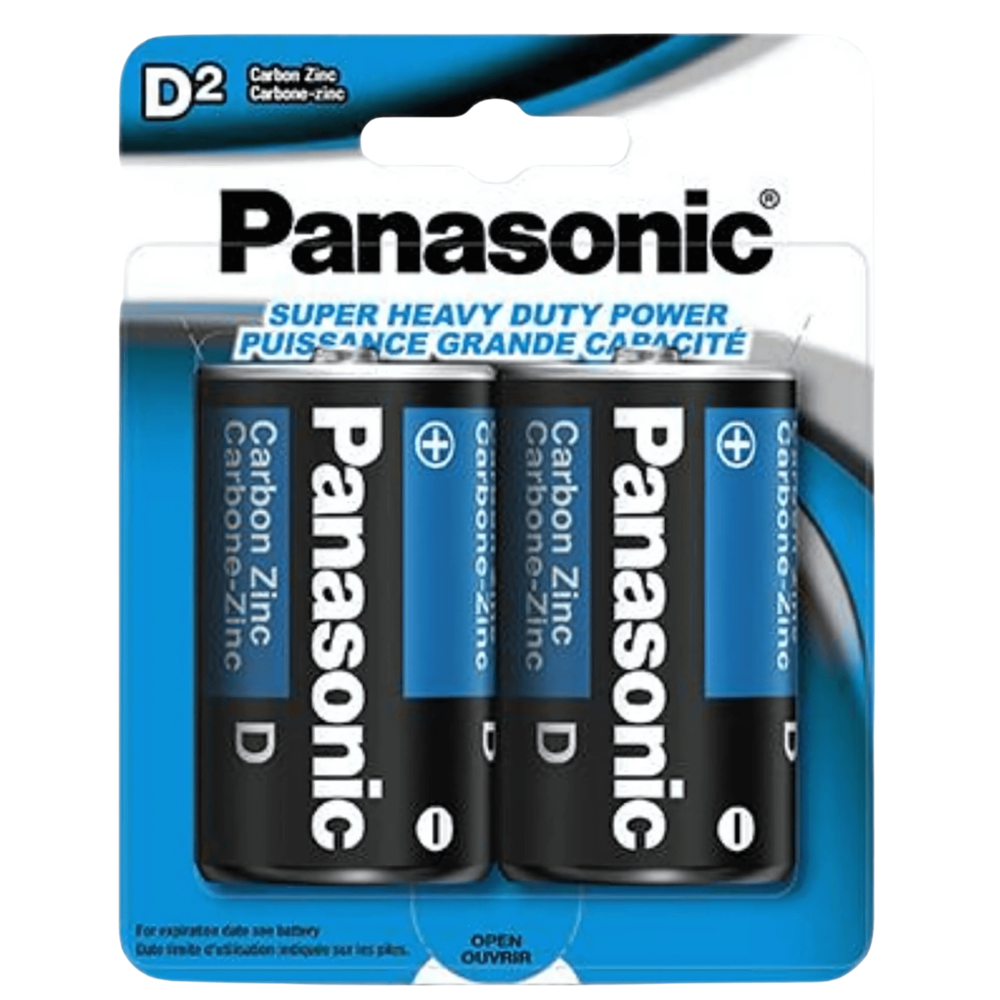 Panasonic D-2 Carbone Zinc