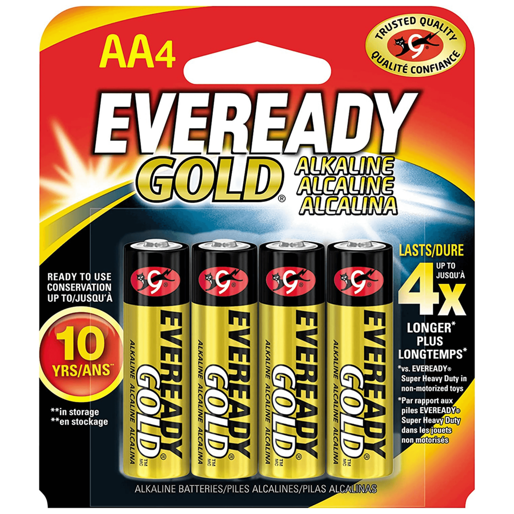 Eveready Gold AA4 Battery 4 pcs