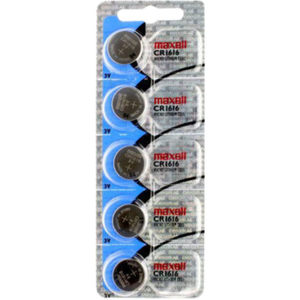 Maxell Battery 5 pcs CR1616