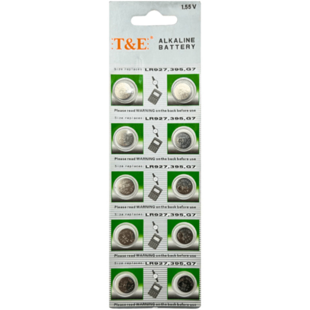 Lith.bat. LR927,395,G7/ LR69,379,GO 10 pcs