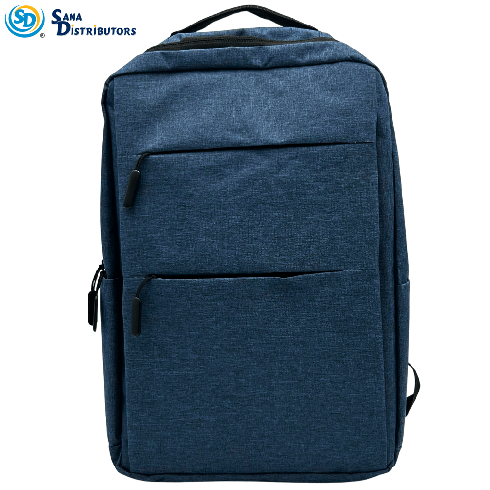 Laptop Backpack W/usb- [16'' X 11.5'' X 4.5''] - Assorted Colours