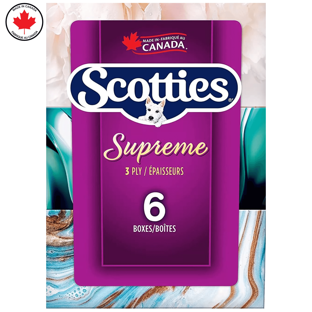 Scotties Supreme Tissues 3-ply