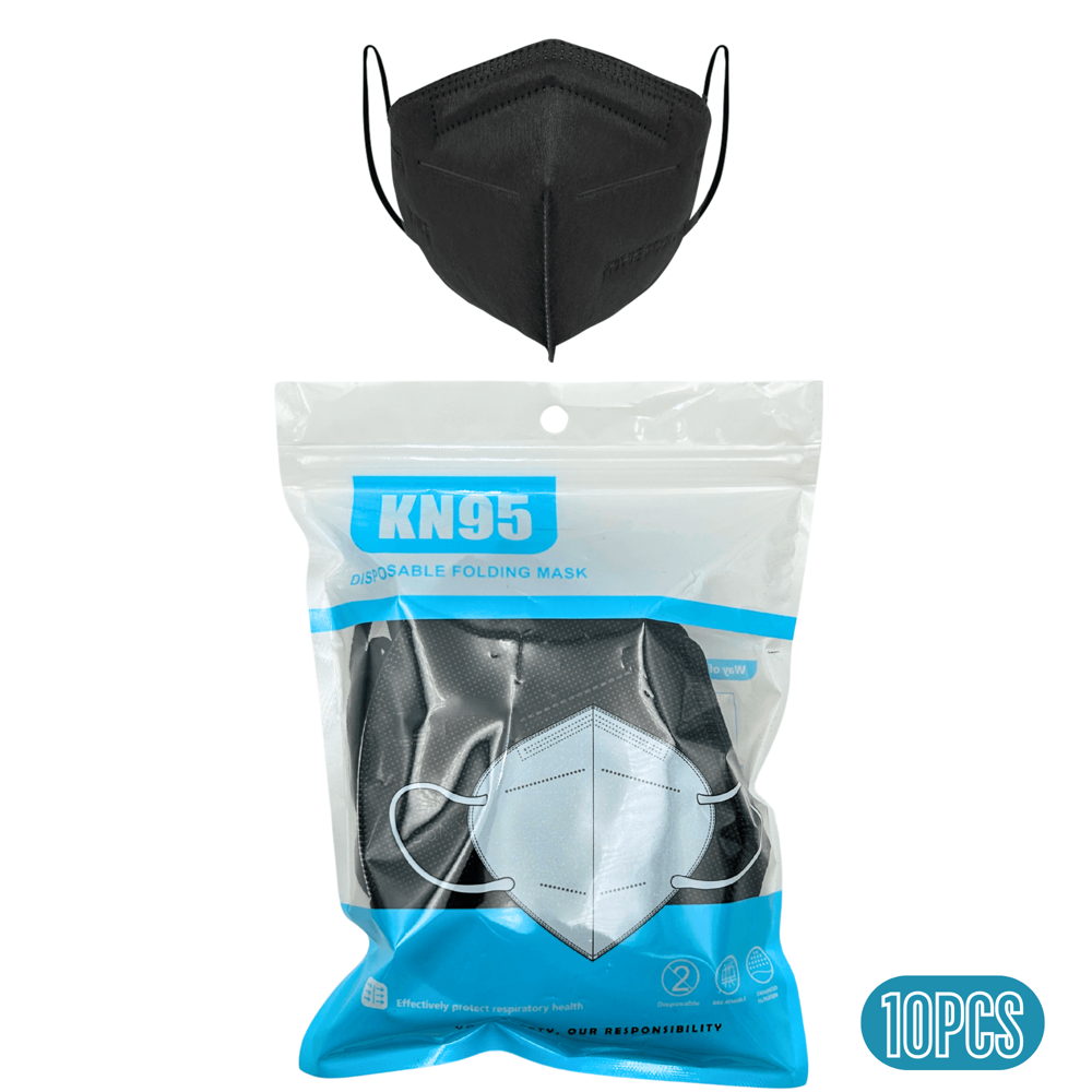 KN95 Mask - Black 10 pcs