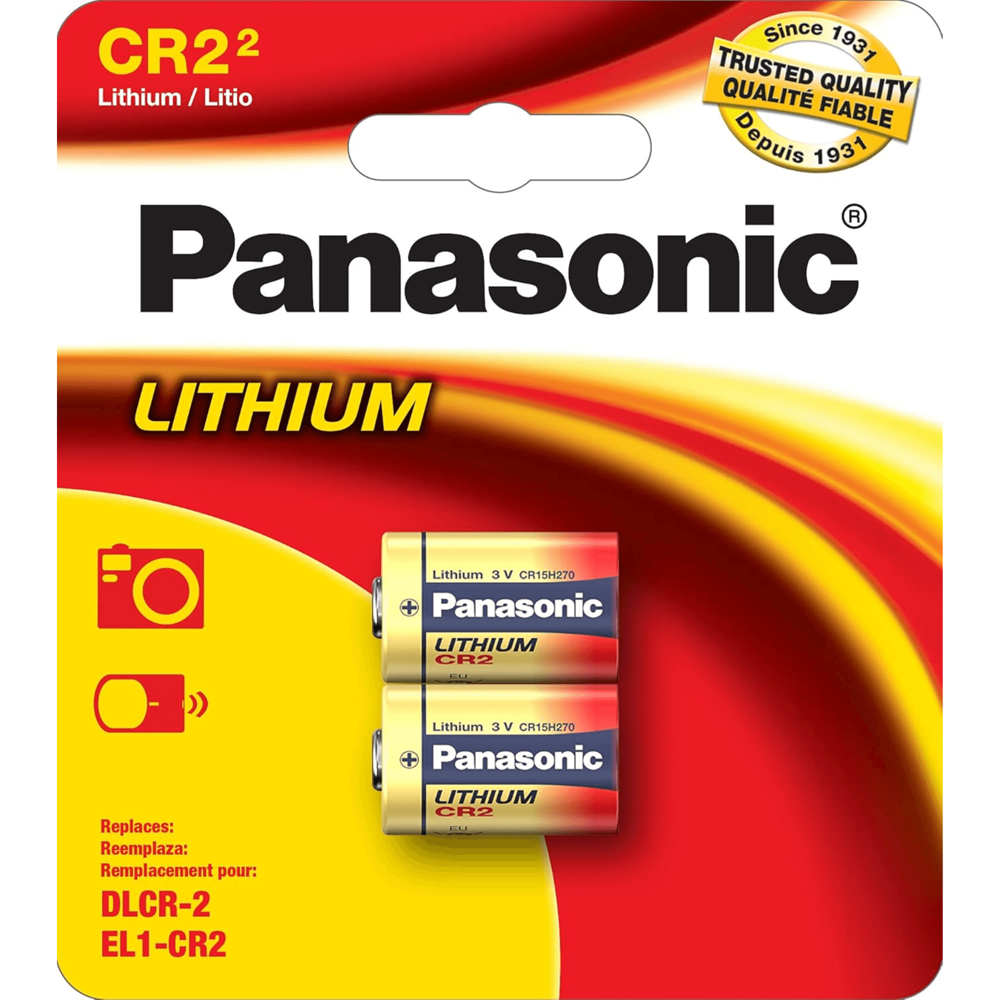 Panasonic Lithium CR2-2PCS