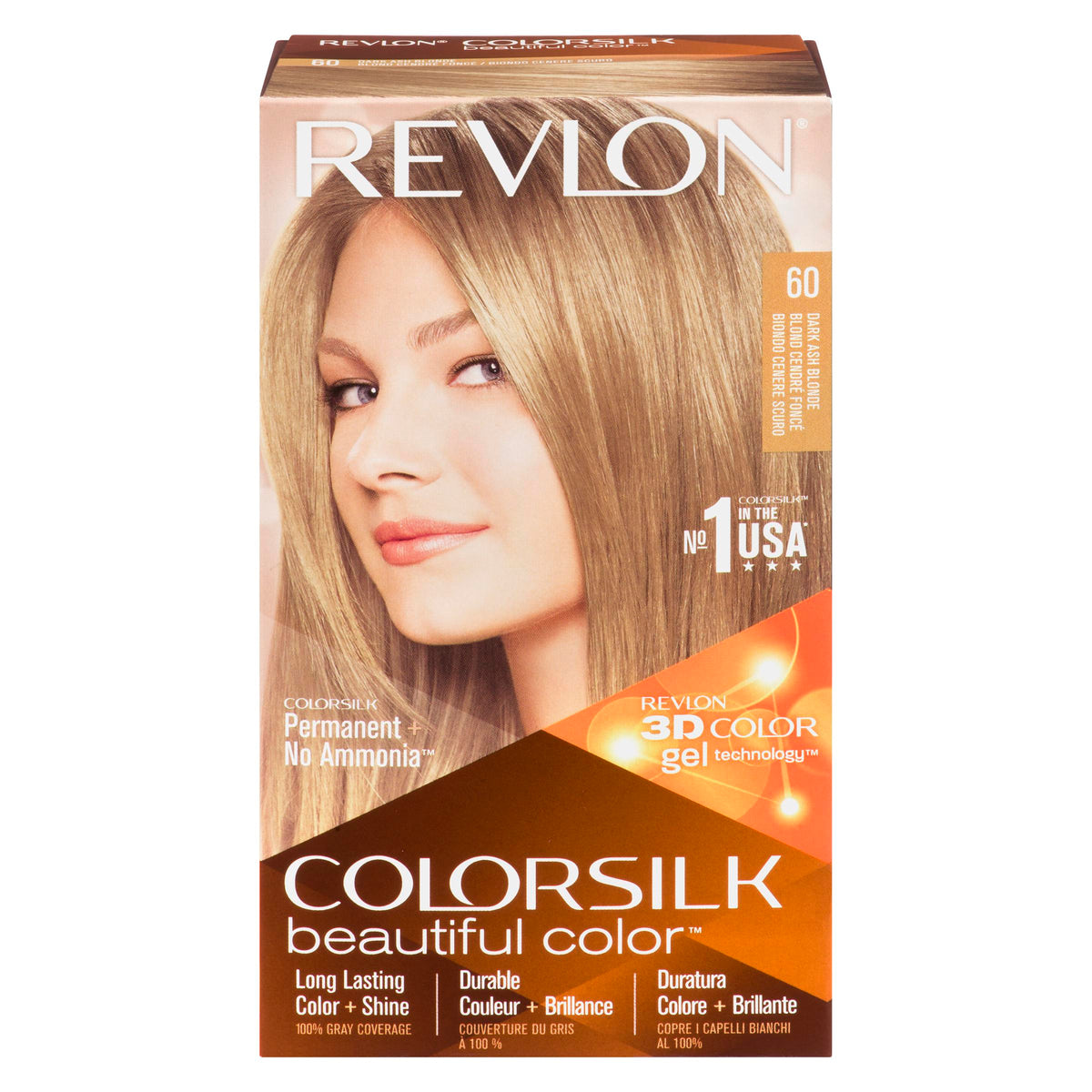 Revlon Colorsilk #60 Dark Ash Blonde