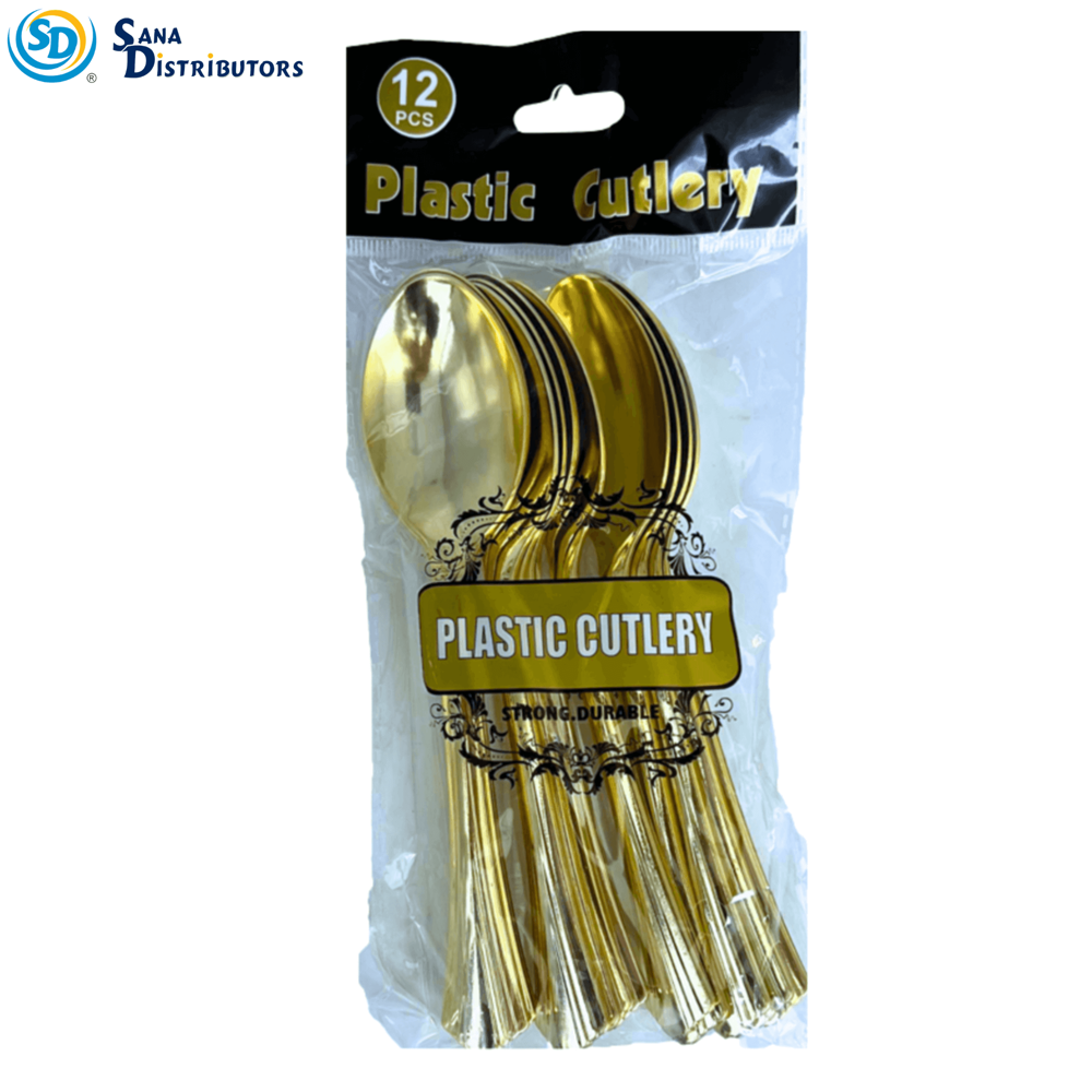 Spoon Gold Colour 12 pcs