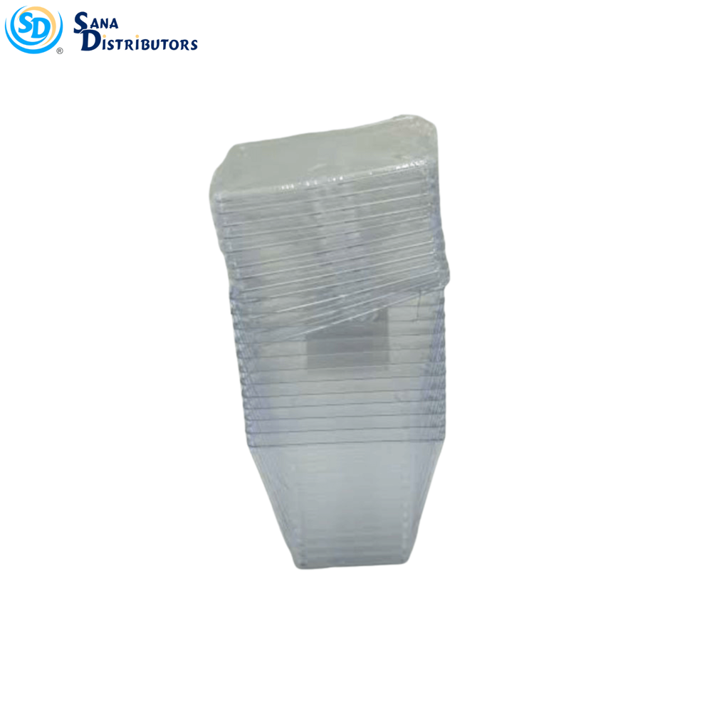 Plastic Cup Square Design 2 Oz 12 pc
