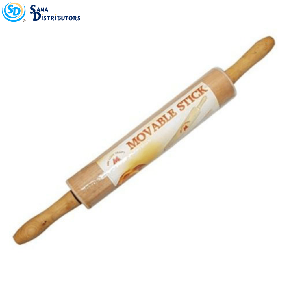 Wooden Rolling Pin [9.5" X 3.5"]