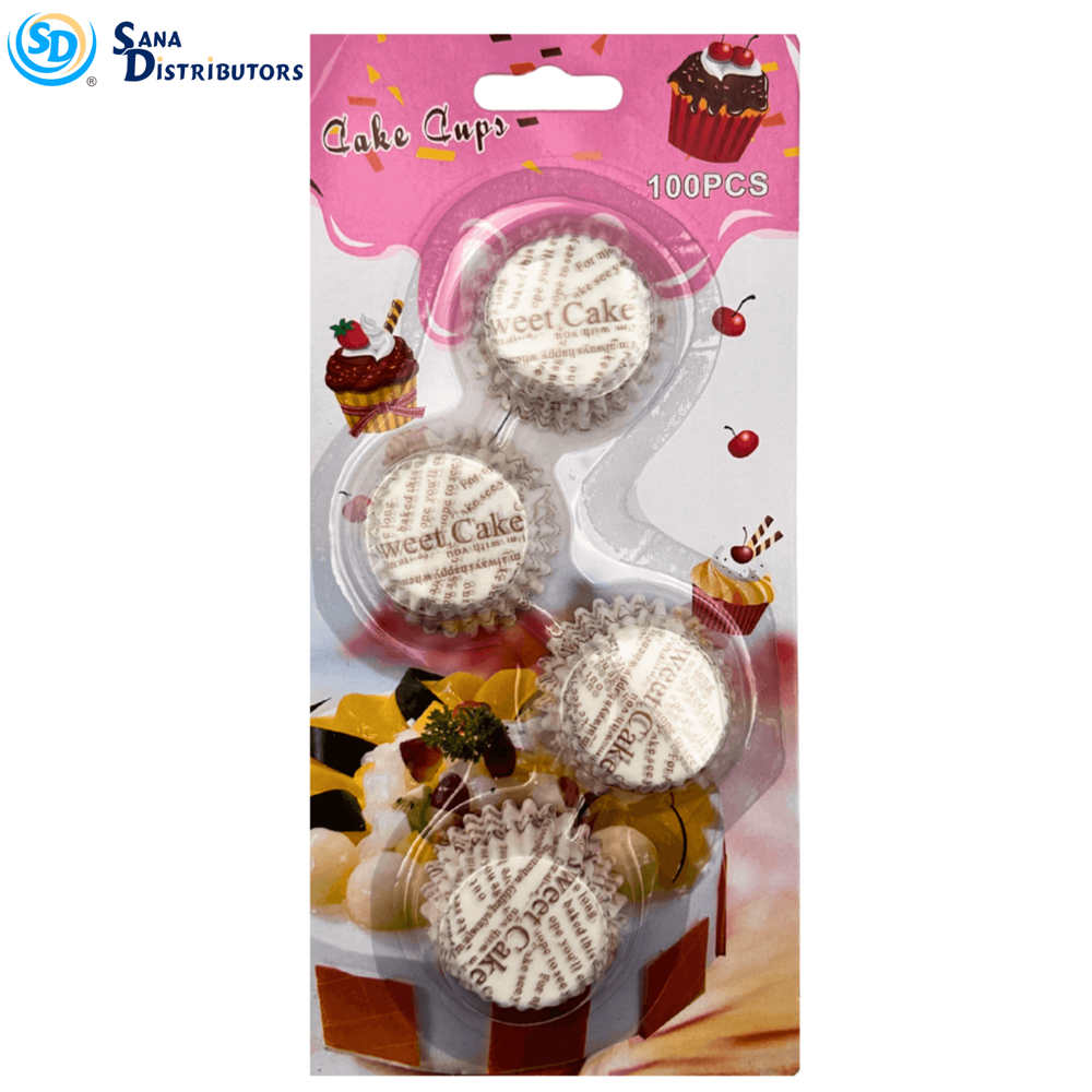 Cupcake Cups 2" 100 pcs - Assorted Designs
