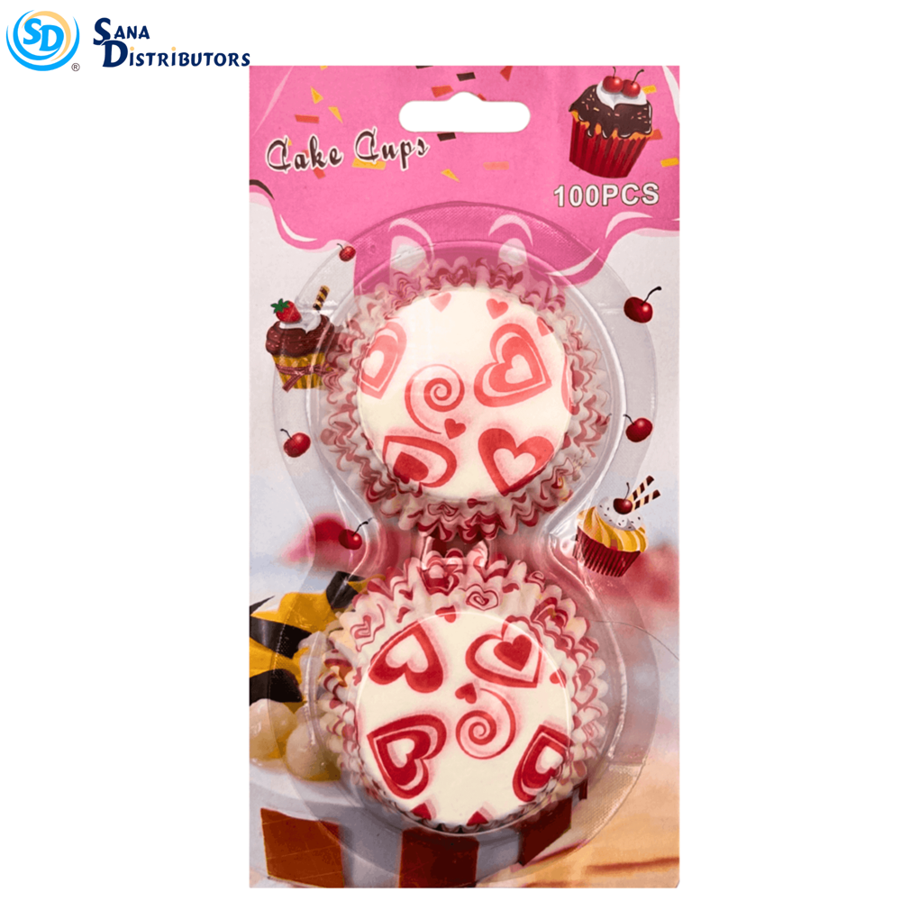 Cupcake Cups 2.95" 100 pcs - Assorted Designs