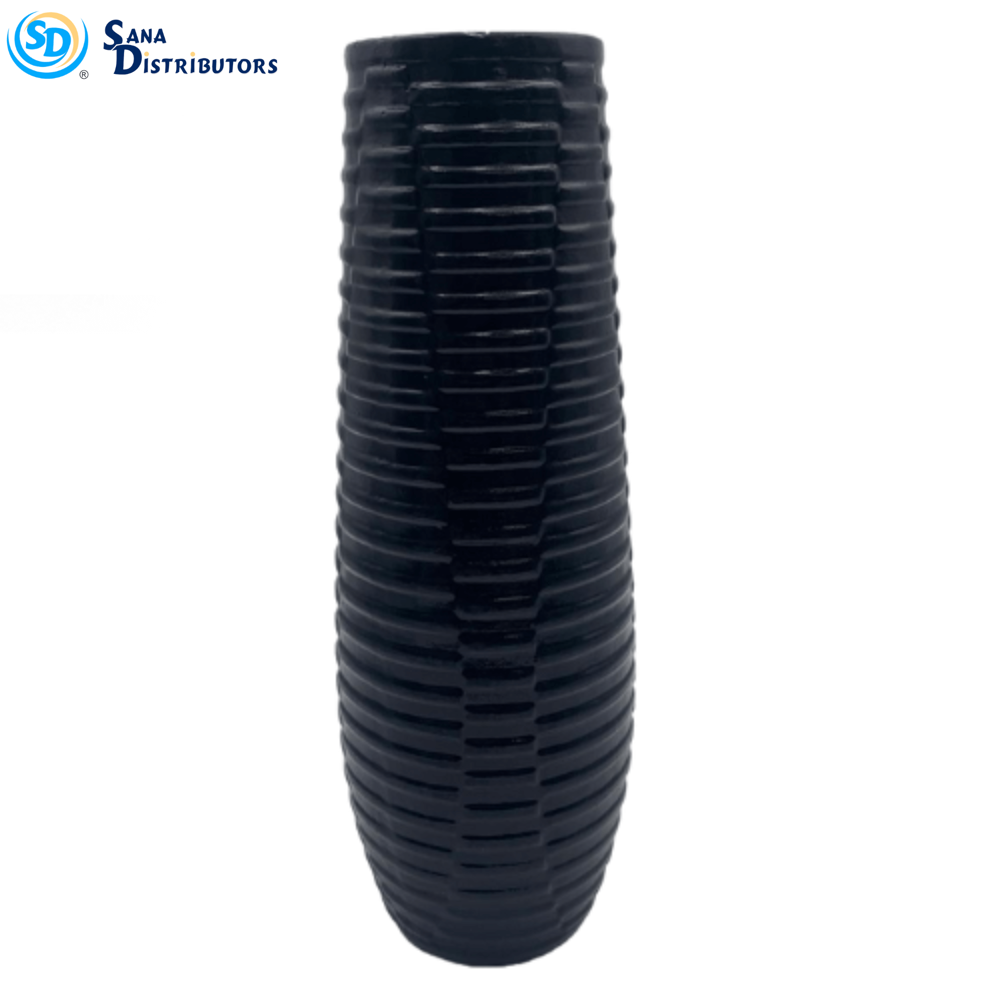 Porcelain Vase 1801B- Black