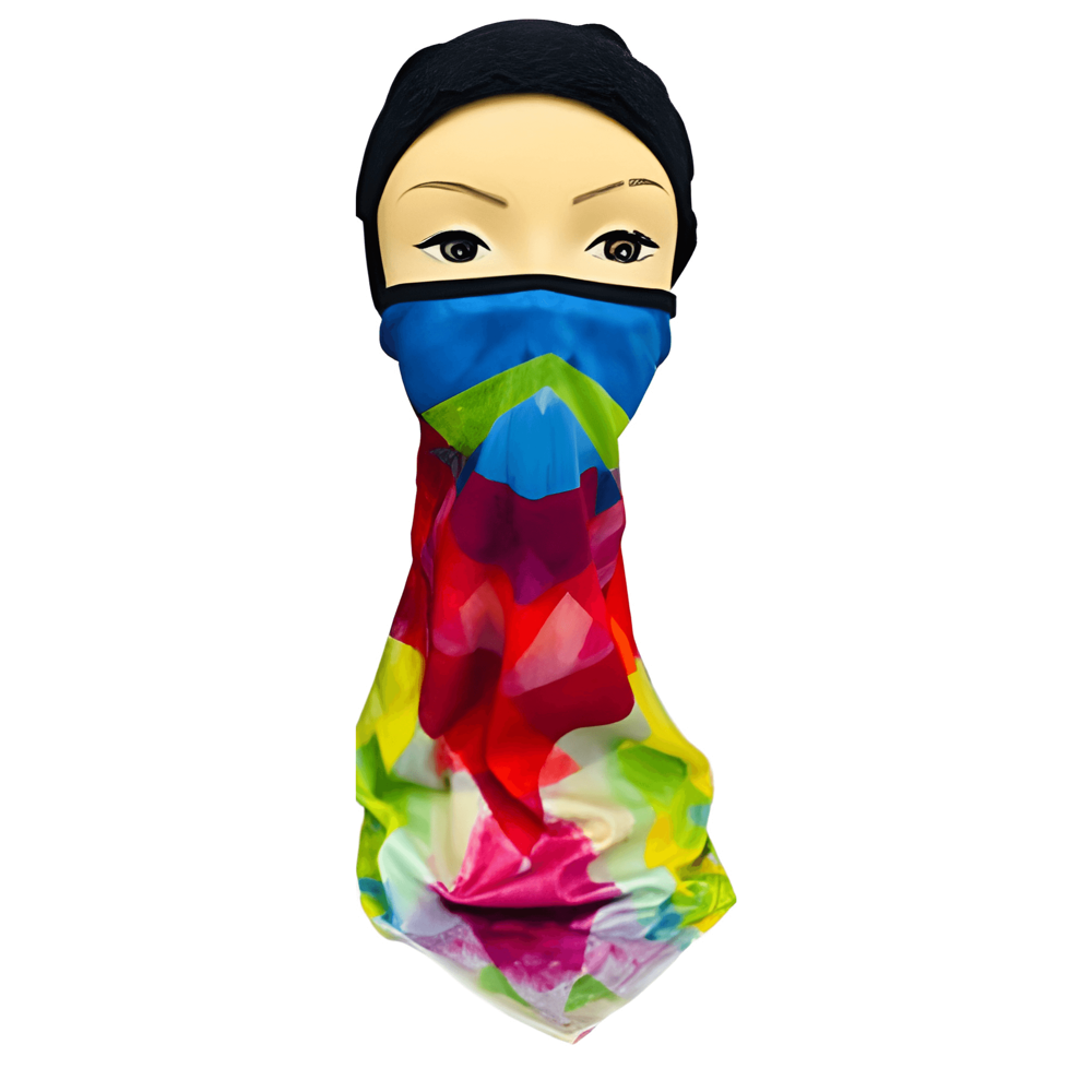 Washable- Face Mask-scarf Neck Gaiter Assorted 1 pc