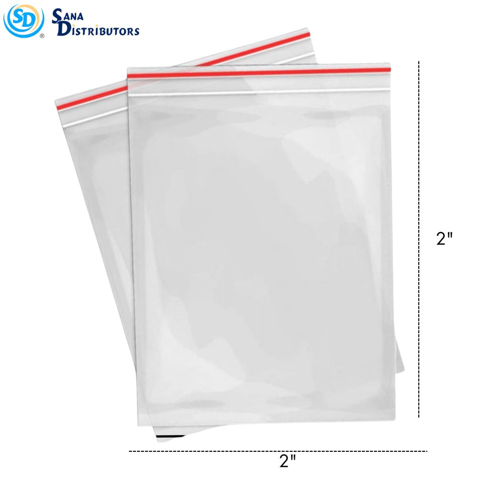 Plastic Bags [2" X 2"] 500 Pcs