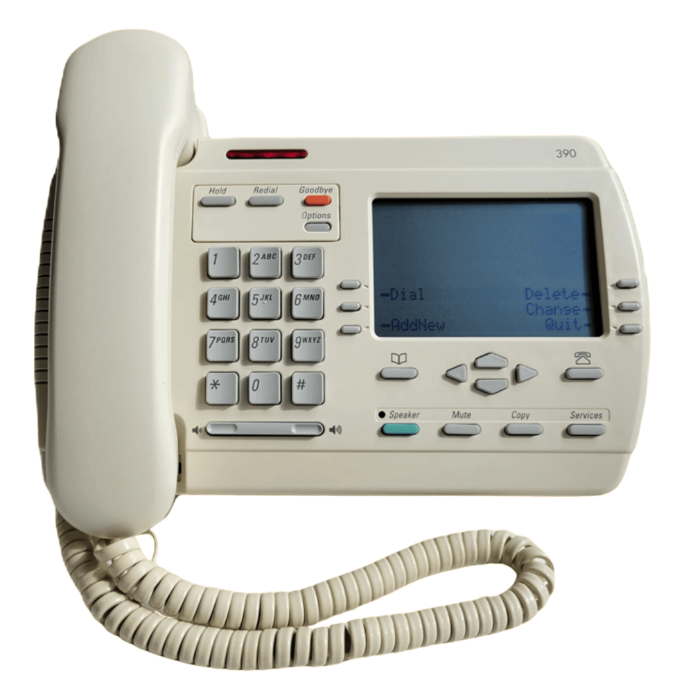 Nortel Vista 390 Corded Phone - Almond (refurbished)