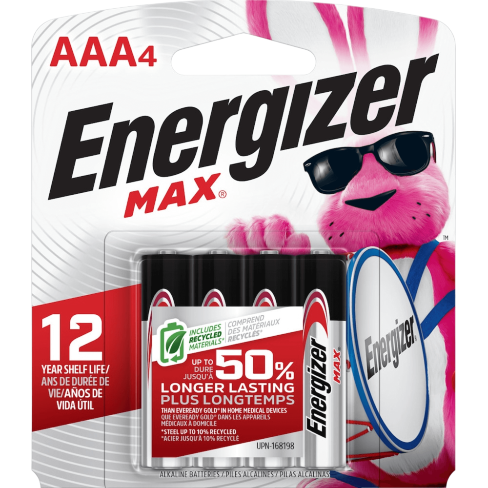Energizer Max AAA-4