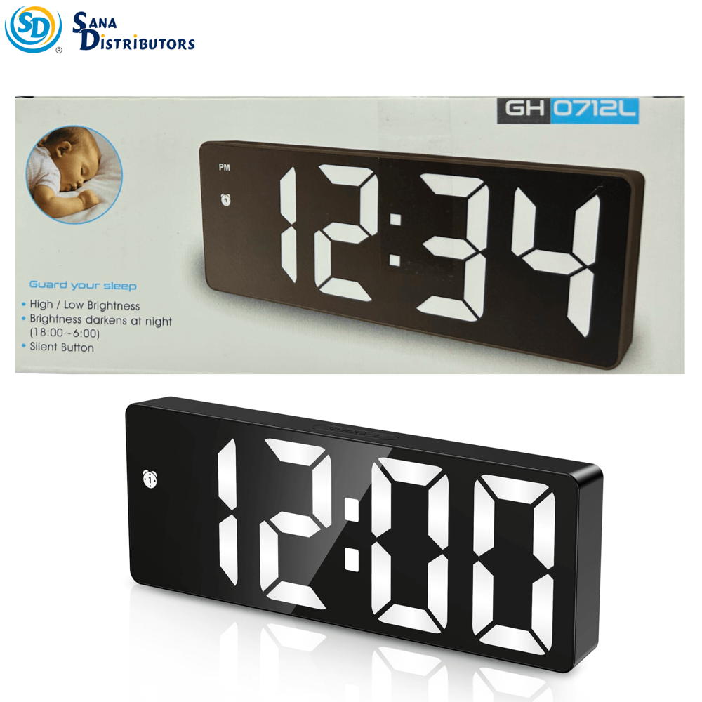 LED Clock with USB Cable